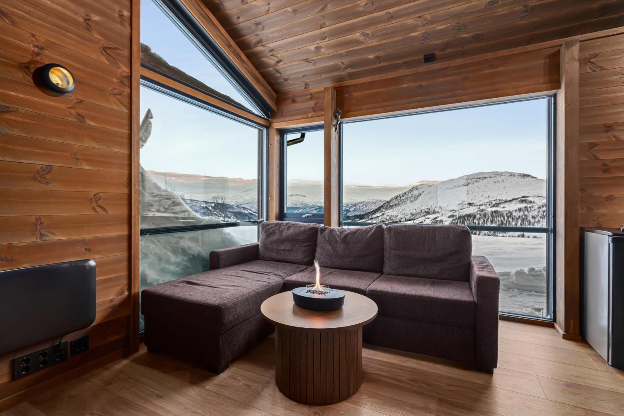 Exclusive Mountain Cabin With Spectacular Views At The Top Of Hodlekve With Possibility Of Extra Unit Sogndal Esterno foto