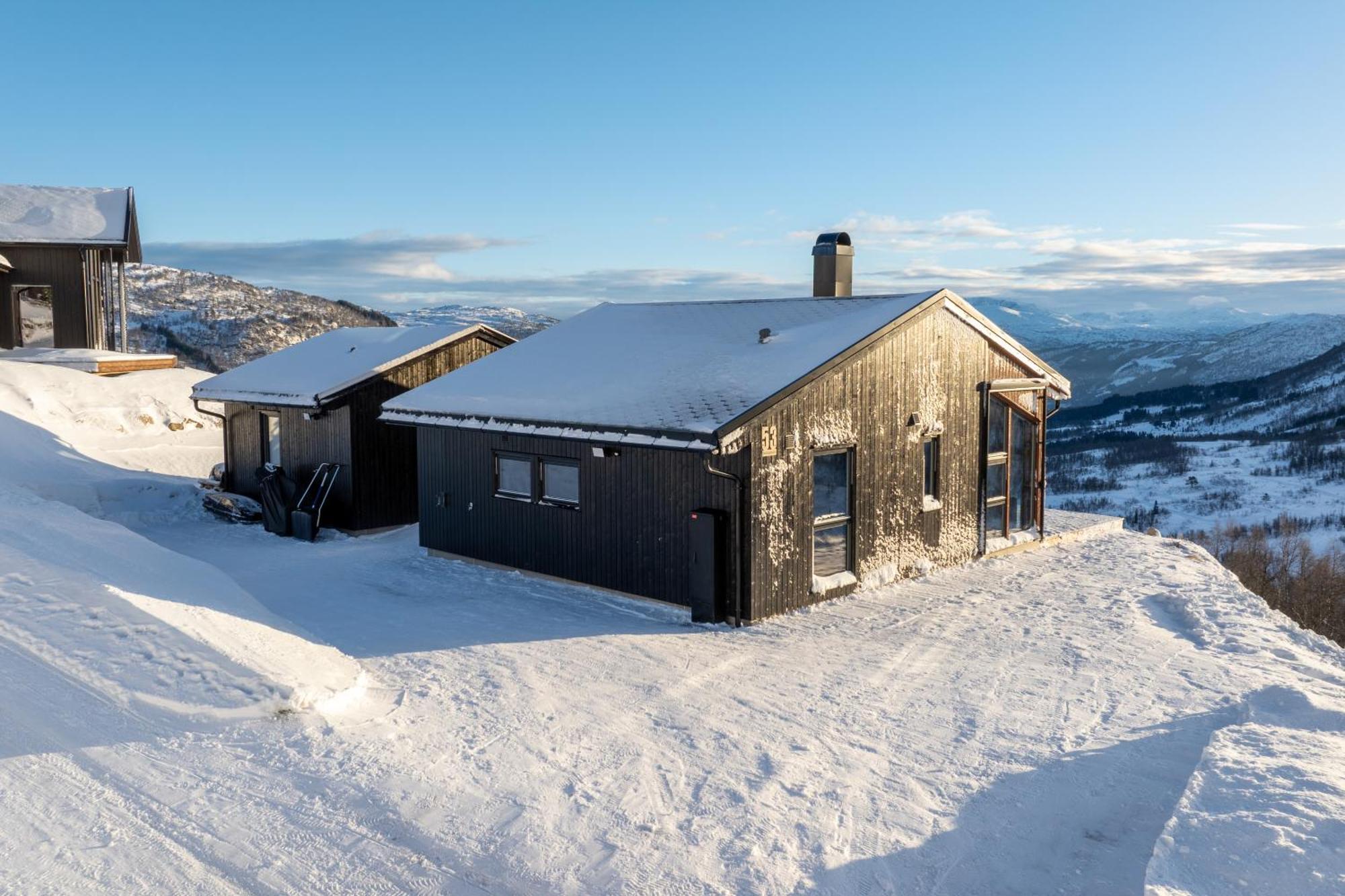 Exclusive Mountain Cabin With Spectacular Views At The Top Of Hodlekve With Possibility Of Extra Unit Sogndal Esterno foto